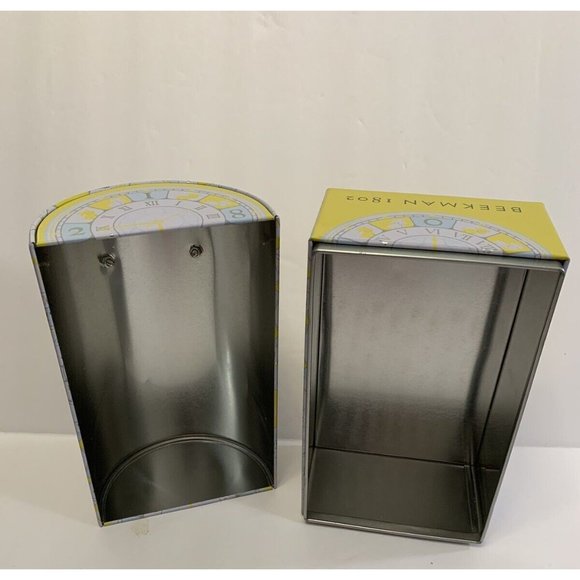 Beekman 1802 Goat Milk Collectible EMPTY Tin Clock Bells - Picture 9 of 11